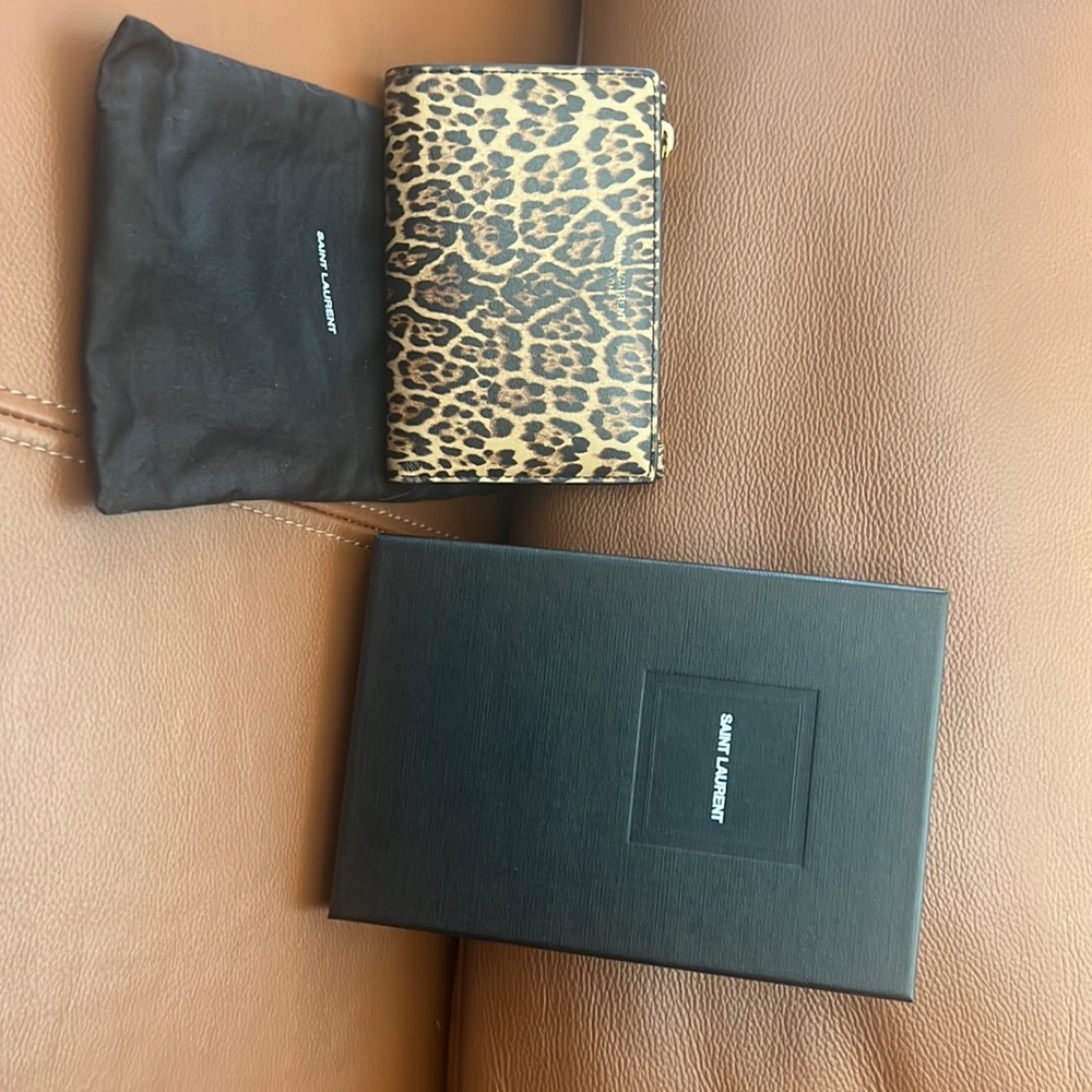 Saint Laurent Compact Wallet